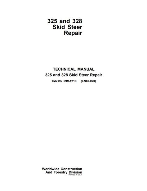 2005 john deere 325 skid steer manual|john deere 325 owners manual.